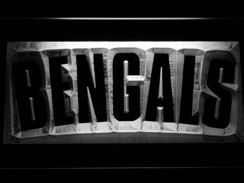Cincinnati Bengals 1980 Logo LED Neon Sign